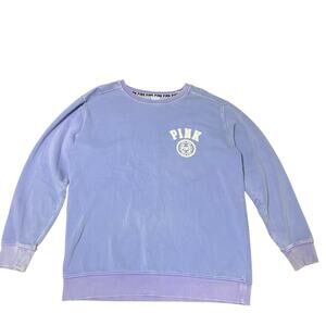Victoria's Secret PINK Purple Lilac Sweatshirt Size Medium